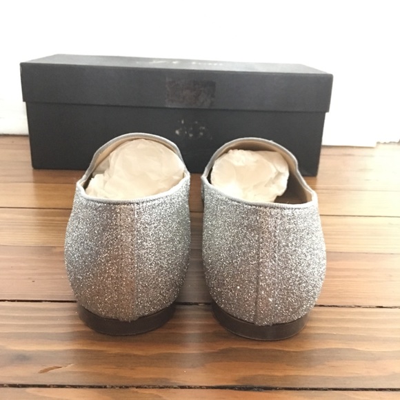 J. Crew Glitter Smoking Slippers 8.5 - Picture 6 of 7